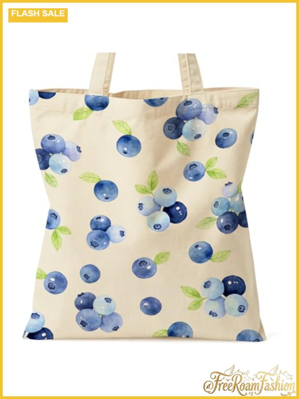 Canvas Tote Bag with Inner Pocket Large Shoulder Bag for Work Travel